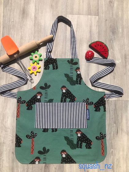 Children’s apron - Jungle Gorilla
